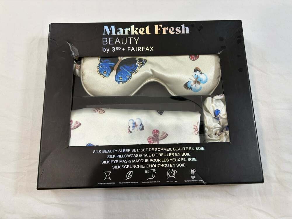 Market Fresh Mulberry Silk Beauty Sleep Set